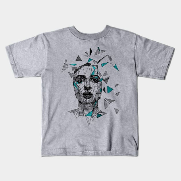 Over thinking Kids T-Shirt by Courteney Valentine